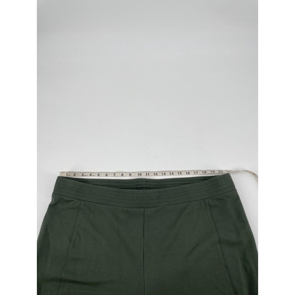 Lands End Womens Plus Size 2X Pants Elastic Waist Relaxed Fit Green Casual Comfy - Picture 5 of 7